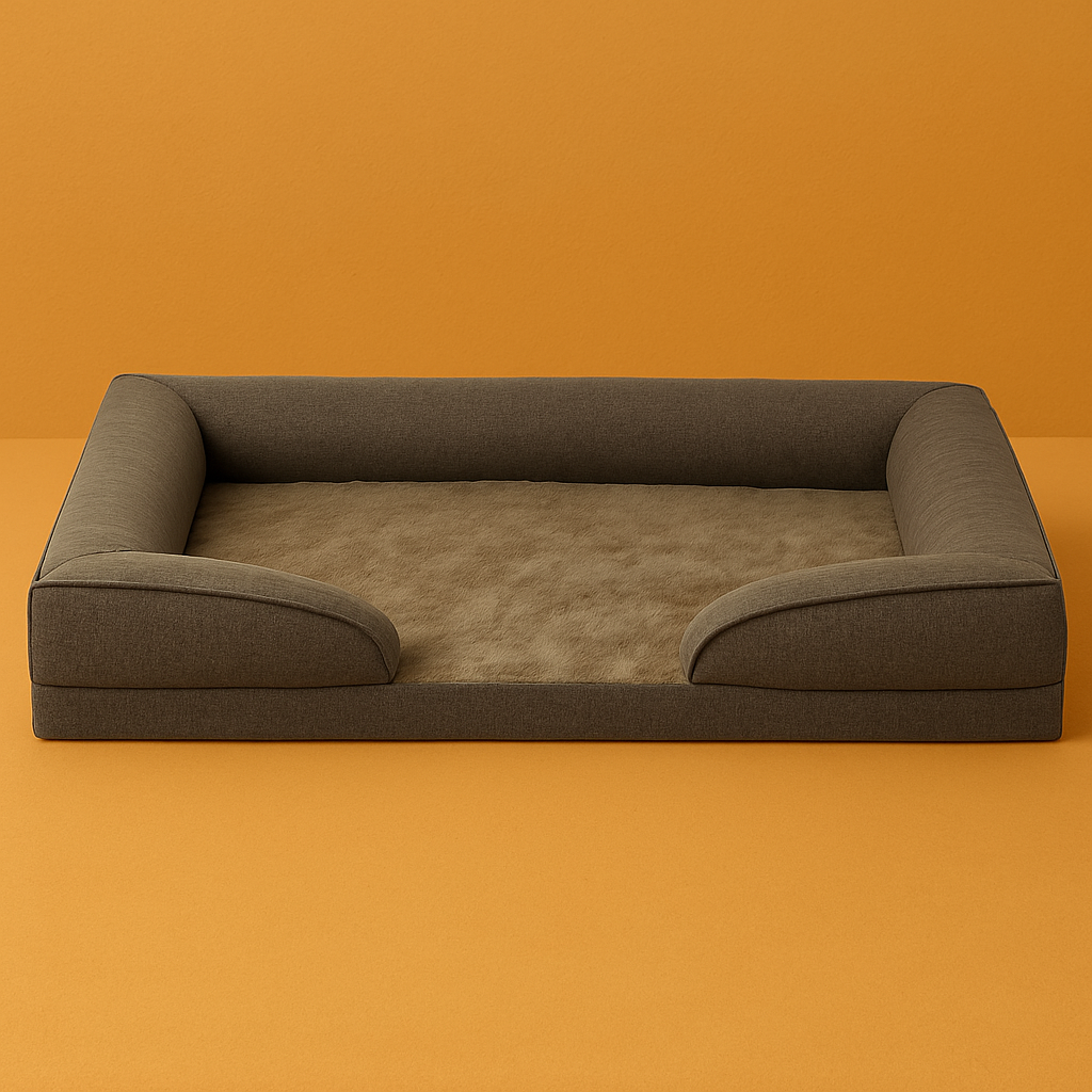Mizkotas OrthoLounge XL – Descanso Ortopédico y Estilo para Perros Grandes