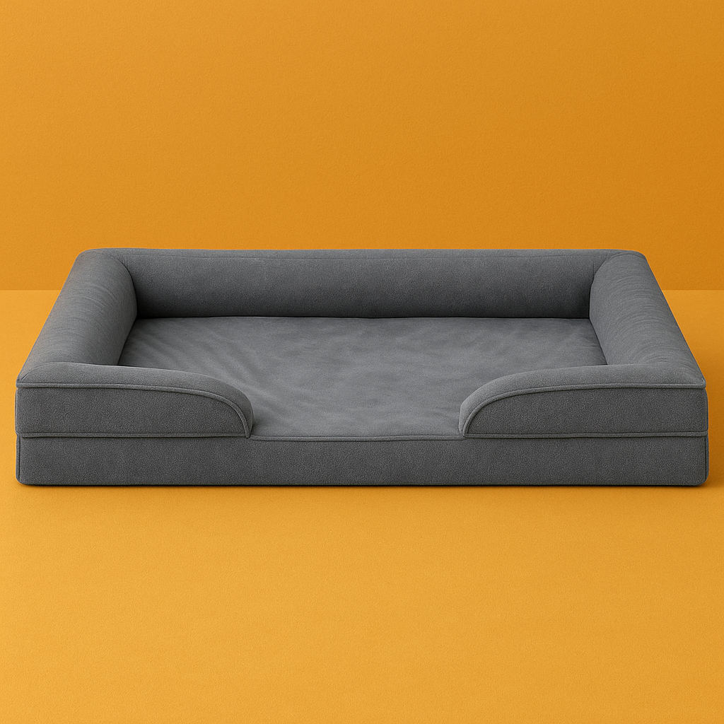 Mizkotas OrthoLounge XL – Descanso Ortopédico y Estilo para Perros Grandes